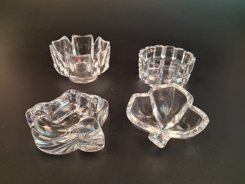 Skålar, glas, Orrefors.