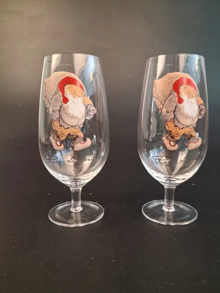 ROLF LIDBERG. 2 Ölglas, RBA.