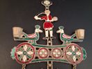 Ljusstake, Hängande, brons & emalj, 1900-talet, Troligtvis Grekland.