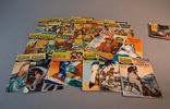 Diverse serietidningar. Bl.a Tarzan, Kitty, illustrerade klassiker, Jackie.