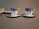Diverse kaffe & moccakoppar, med fat. Bl.a Gustavsberg, Royal Tuscan, Bavaria.