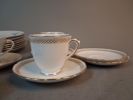 Diverse kaffe & moccakoppar, med fat. Bl.a Gustavsberg, Royal Tuscan, Bavaria.