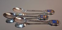 Kaffeskedar. Silver, 113gram.