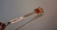 Kaffeskedar. Silver, 113gram.
