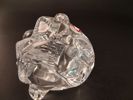 OLLE ALBERIUS. 7 Glasskulpturer, "Skråyrken", Orrefors.