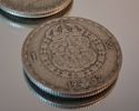 55 Stycken 1 Kronor. Silverhalt 40%, 307gram, 1942-1950.