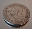 7 Stycken 2 Kronor. Silverhalt 80%, 105gram, 1910, 1930, 1931, 1934 & 1939.
