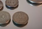 Diverse mynt. Silver, mestadels silverhalt 40%, 170gram.