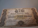 Privatbanksedel, Skånes Enskilda Bank, Fem Riksdaler, 1857.