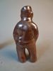 KARL PERSSON. 2 figuriner, saltglaserat, Höganäs.