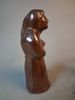 KARL PERSSON. 2 figuriner, saltglaserat, Höganäs.