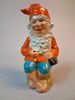 Tomte, figurin, terrakotta, Tyskland.