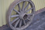 Vagnshjul. 1800/1900-talet.