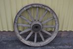 Vagnshjul. 1800/1900-talet.