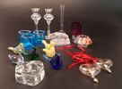 Diverse Glas. Bl.a Kivi, Iittala, Orrefors, glas fåglar m.m.
