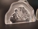 Diverse glasblock/skulpturer. Bl.a Mats Jonasson.