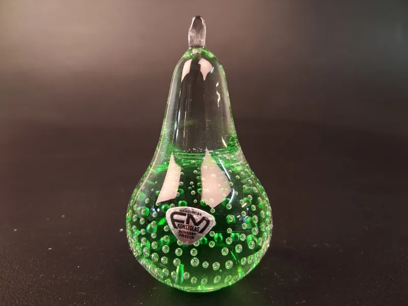 Konstglas, Päron, FM Ronneby.