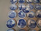 Diverse samlartallrikar. Royal Copenhagen, 83 stycken.