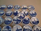 Diverse samlartallrikar. Royal Copenhagen, 83 stycken.