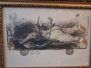11 inramade. Sven-Göran Svensson. S-G-SON. Erotika, motiv, surrealistiskt.