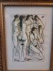 11 inramade. Sven-Göran Svensson. S-G-SON. Erotika, motiv, surrealistiskt.