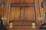 2 Soffbord. "Butlers Tray", 1900-talet.