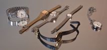 Diverse klockor. Bl.a Seiko, Inex m.m.