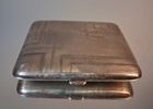 Cigarettetui. silver, 58gram.