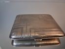 Cigarettetui. silver, 58gram.