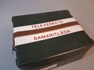 Televerkets samaritlåda. Mitten till senare hälft av 1900-talet. "Första hjälpen väska". 