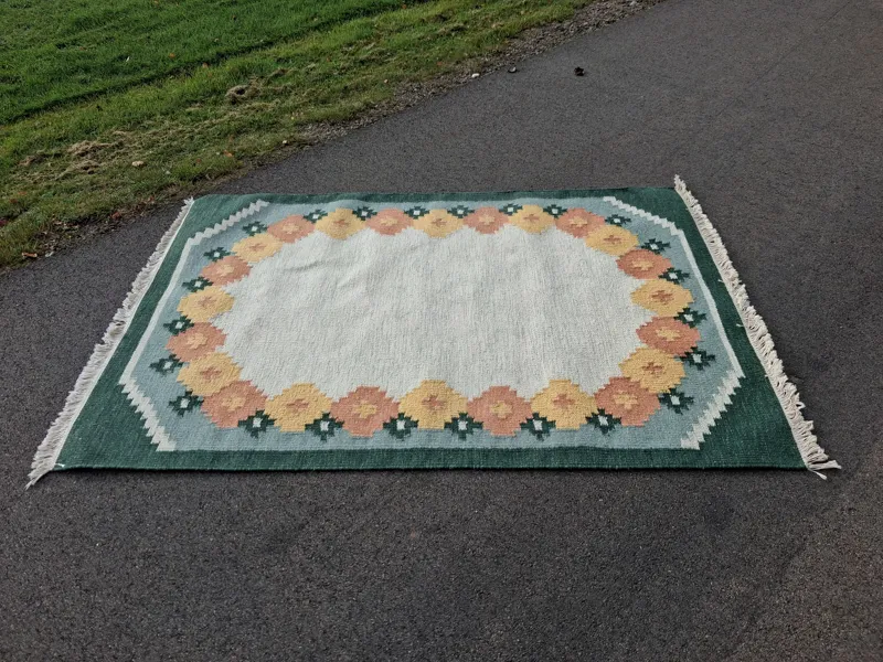 Matta, Rölakanmatta "Grön nyans".