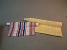 Diverse textil. Bl.a löpare m.m.