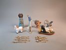 Diverse figuriner m.m. Bl.a  JIE, Rosa Ljung m.m.