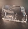 Glasblock. Vikingaskep.