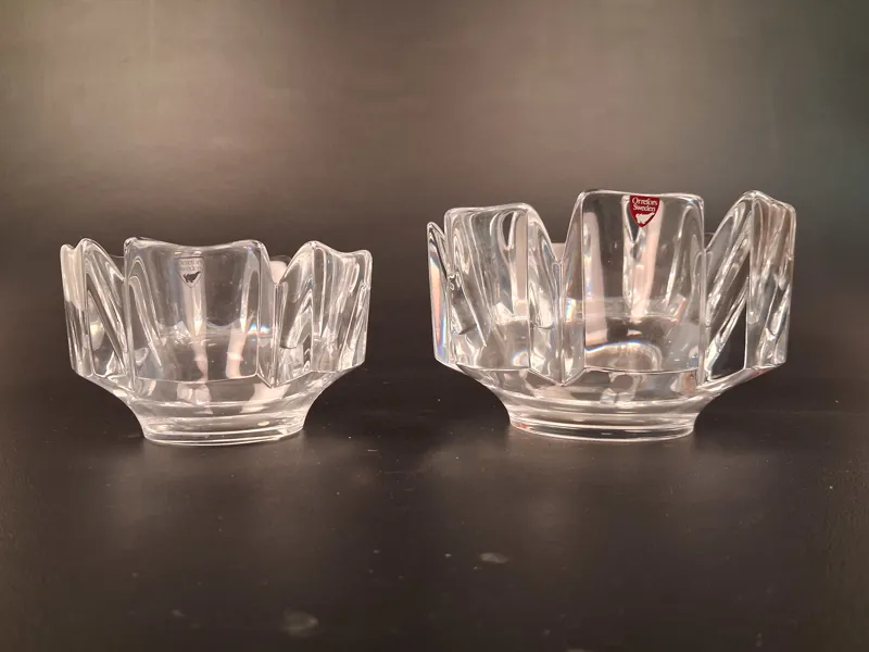 LARS HELLSTEN. 2 Skålar, "Corona". 
