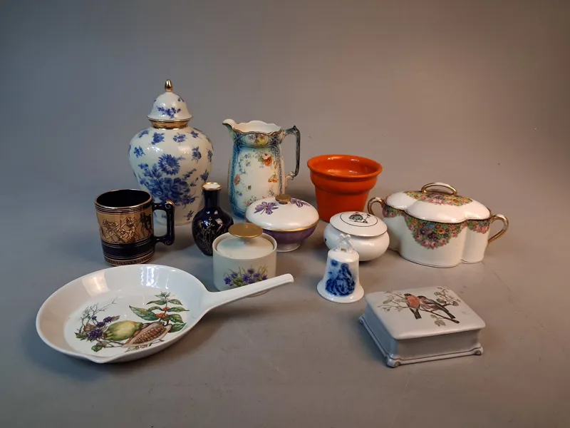 Diverse porslin & keramik.