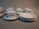 Diverse kaffekoppar & fat. Rosenthal.