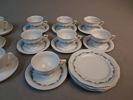 Diverse kaffekoppar & fat. Rosenthal.