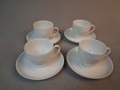 Diverse kaffekoppar & fat. Rosenthal.