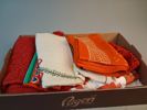 Diverse textil. Juldukar m.m.