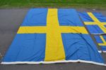 4 Svenska flaggor.