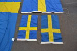4 Svenska flaggor.
