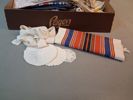 Diverse textil. Bl.a spets m.m.