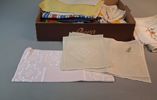 Diverse textil. Bl.a spets m.m.