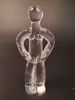 TYKO AXELSSON. 2 Glas figuriner, Reijmyre. Man & Kvinna.