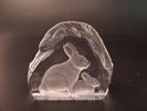 PAUL ISLING. 10 Glasblock/skulptur, Djurmotiv, WWF Svenskt glas.