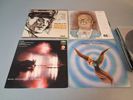 Diverse vinylskivor & skivställ.
