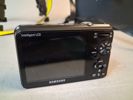 Analog kamera Konica, digitalkamera samsung, Video kamera Sony, samt tillbehör.