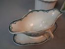 Diverse porslin, glas & keramik. Bl.a såskanna Gröna Anna.