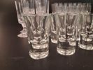 Diverse spritglas. Glas.